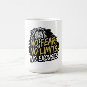 Ingen fruktan, inga gränsvärden för exponering kaffemugg