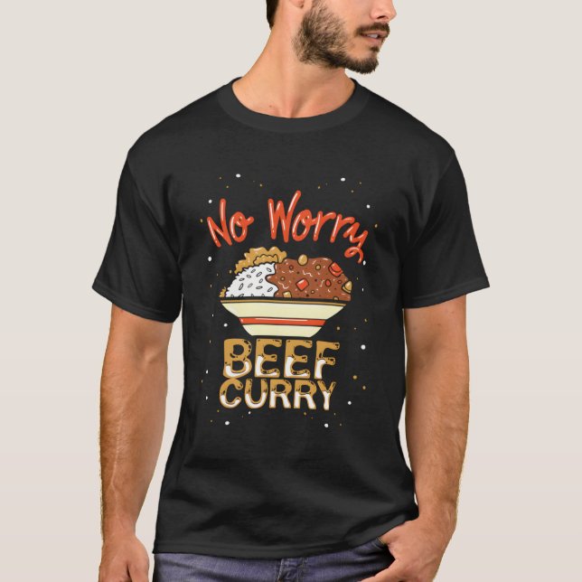 Ingen fruktköttsslam från Curry-slam T Shirt (Framsida)
