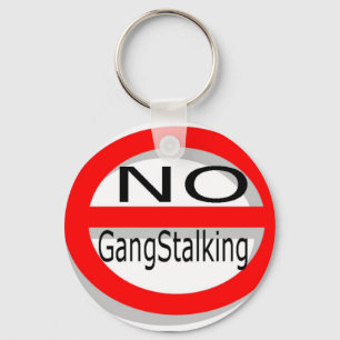 Ingen Gangstalking Nyckelring