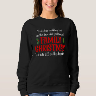 Ingen går ifrån denna gammaldags familj t shirt
