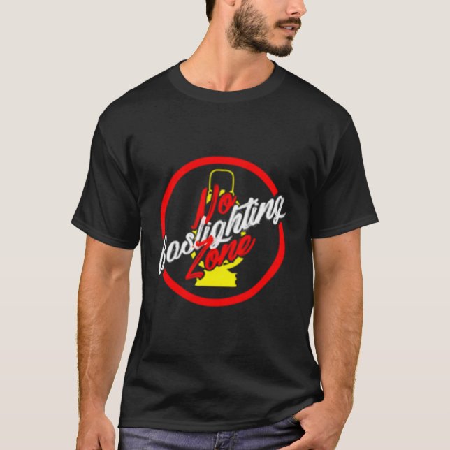 Ingen gasbelysning Zon T Shirt (Framsida)