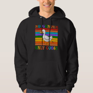 Ingen Gender, endast Goose Anka Lgbt-apparat Hoodie