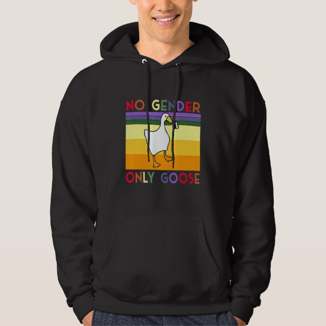 Ingen Gender får endast användas Hoodie (Framsida)
