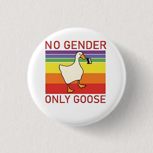 Ingen Gender får endast vara icke-binär HGBTQ Knapp