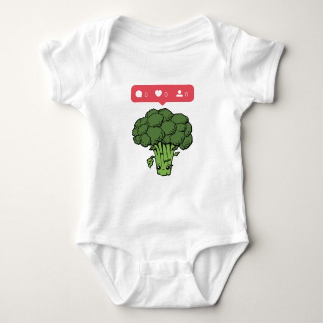 Ingen gillar Broccoli - Gift för vegetabiliskt Äls T Shirt (Framsida)