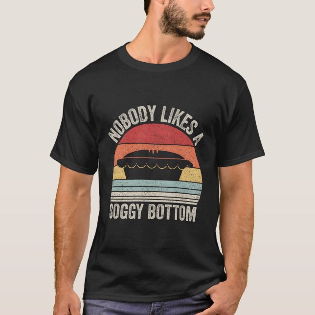 Ingen gillar en Soggy Grund British Baking T Shirt (Framsida)