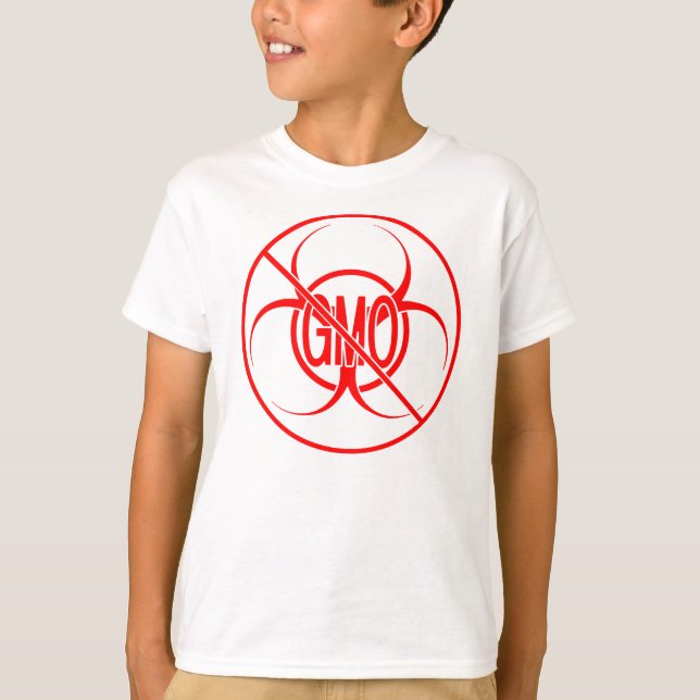 Ingen GMO-Barn Shirts Bio  GMO-Barn Shirts T Shirt (Framsida)