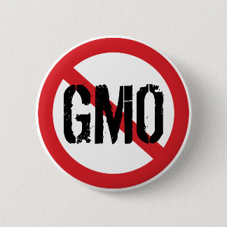 Ingen GMO Genmodifierad Mat Knapp