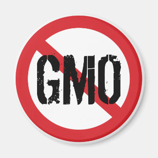 Ingen GMO Genmodifierad Mat Magnet