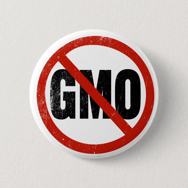 Ingen GMO, Non GMO, mars mot Monsanto Knapp (Framsida)