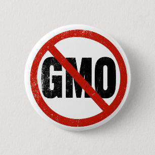 Ingen GMO, Non GMO, mars mot Monsanto Knapp