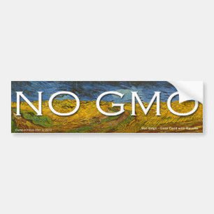 Ingen GMO-pålägg Bildekal