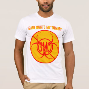 Ingen GMO-Personlig i GMO-bioteknik Tee Shirt