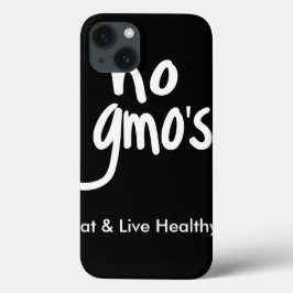 Ingen GMO:s Healthy Black White Promotion