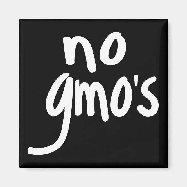 Ingen GMO:s skydd av vår mat mot svart Magnet (Framsidan)
