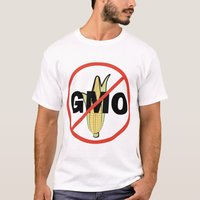 Ingen GMO Tee Shirt (Framsida)