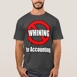 Ingen gnagande i bokföringen t shirt