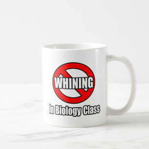 Ingen gnagare i biologisk klass kaffemugg