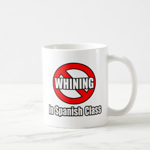 Ingen gnagare i spansk klass kaffemugg