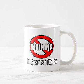 Ingen gnagare i spansk klass kaffemugg