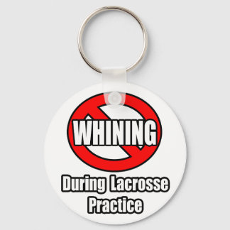 Ingen gnagare under lacrosse Practice Nyckelring