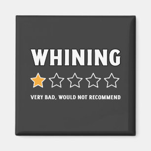 Ingen gnällande gym motivation magnet