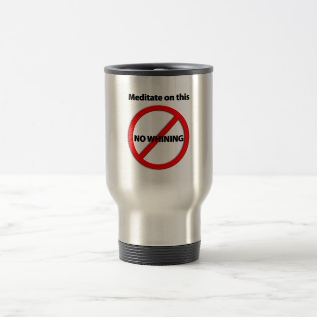 Ingen gnällatravel mug resemugg (Center)