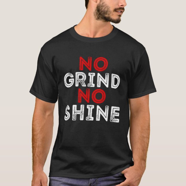 Ingen grafisk skuggdesign t shirt (Framsida)
