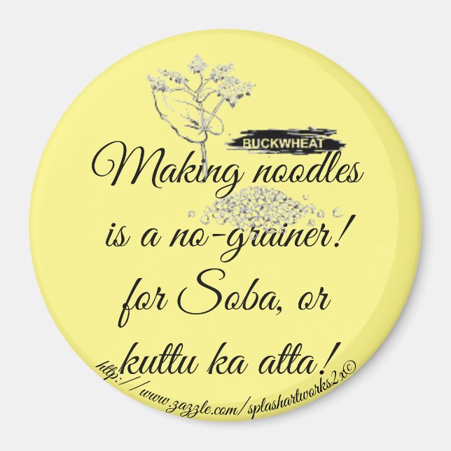 "Ingen "grainer"! Magnet (Framsidan)