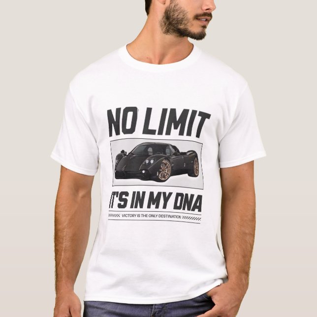 Ingen gräns - det finns i mitt DNA T Shirt (Framsida)