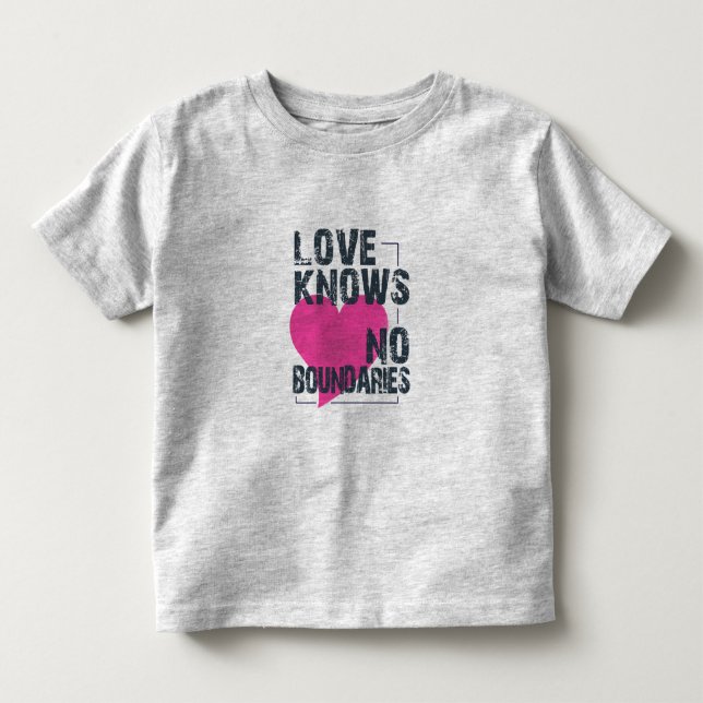 Ingen gränsskjorta - välj färg & stil t shirt (Framsida)