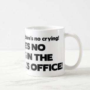 Ingen gråt i rektor kontor kaffemugg