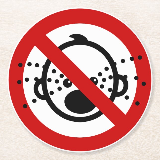 INGEN Gråt Spädbarn ⚠ Thailands flygplatsskylt ⚠ Underlägg Papper Rund (Framsidan)