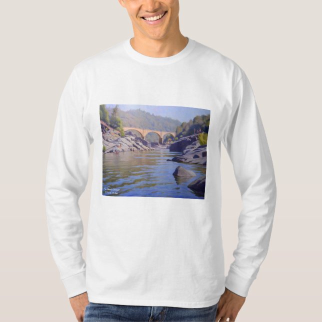 Ingen Händer Bridge Manar Långärmad T-Shirt (Framsida)