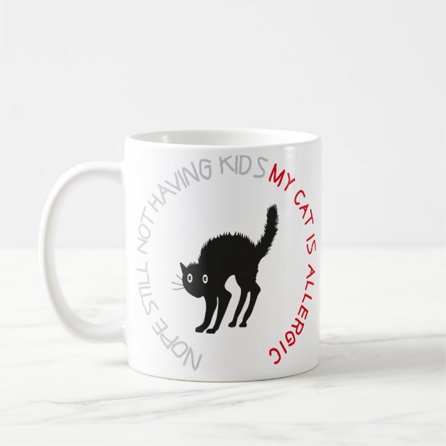 Ingen har fortfarande barn mugg & kopp (Vänster)