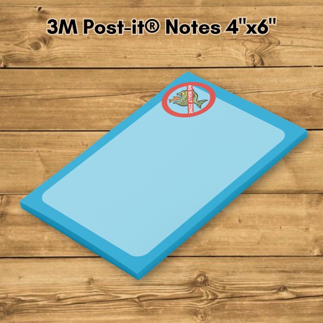 Ingen Hets-Zon Post-it Block (Skapare uppladdad)