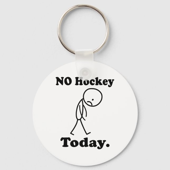 Ingen hockey idag  nyckelring (Framsida)