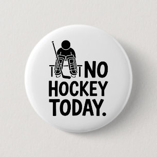 Ingen hockey idag Sorgsen målvakt stämning Bänk Ri Knapp