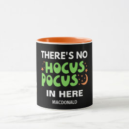 INGEN HOCUS POCUS-Personlig Christian Halloween Mugg