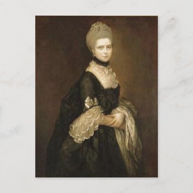 Ingen högre upplösning tillgänglig. Gainsborough_- Vykort (Framsida)