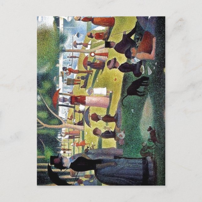 Ingen högre upplösning tillgänglig. Georges_Seurat Vykort (Framsida)