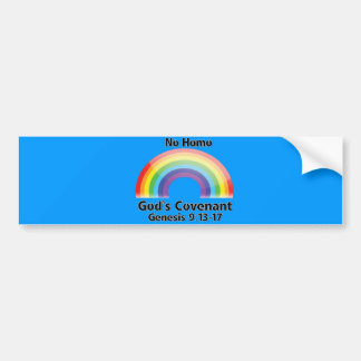Ingen Homogud överenskommelse Bildekal