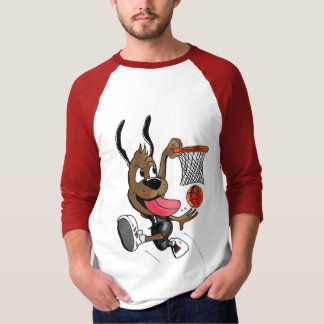 ingen hoophound avfyrar skräddarsy cmyk300dpi - tee shirt