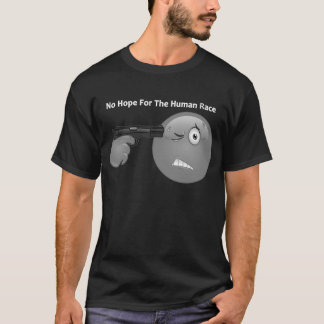 Ingen hopplogotyp ingen ordstävmörk tee shirt