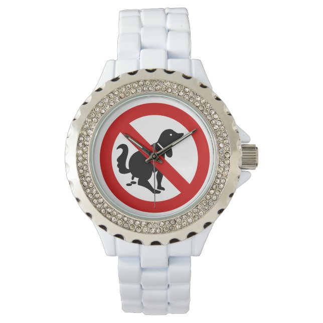 INGEN Hund Fouling ⚠ thai-⚠ Armbandsur (Framsida)