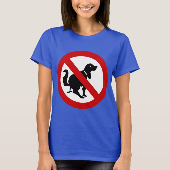 INGEN Hund Fouling ⚠ thai-⚠ T Shirt (Framsida)