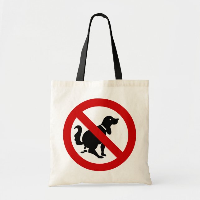 INGEN Hund Fouling ⚠ thai-⚠ Tygkasse (Framsidan)