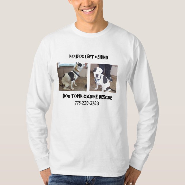 INGEN HUND KVARLÄMNAD V.2 TEE SHIRT (Framsida)