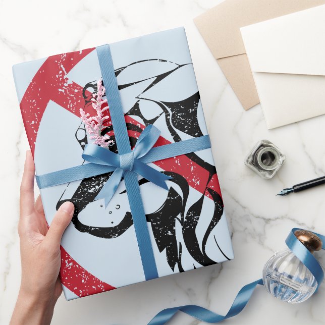 Ingen Hundar tillåter Papper radbrytning Presentpapper (Skapare uppladdad)