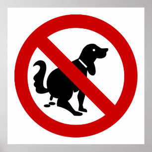 INGEN Hundskit ⚠ Thailändsk Skylt ⚠